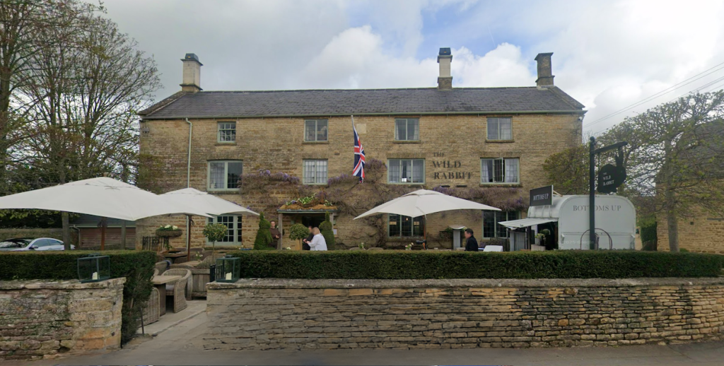 Exterior view of The Wild Rabbit Kingham Chipping Norton